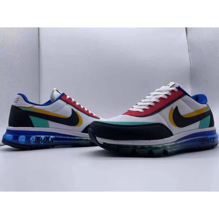 Basket Mid Nike Air Max 2022 Chaussure De Sport Pour Homme Femme Blanc Noir  Blanc noir - Cdiscount Chaussures