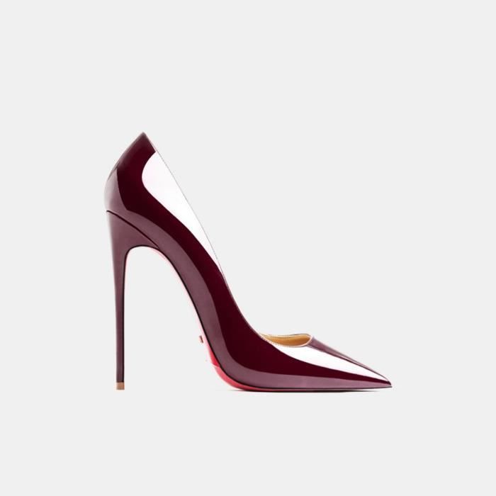 Escarpins Rouges Kelsi Dagger – Talon Aiguille 5 Pouces – Taille 6.5 – Neuf Avec Boîte