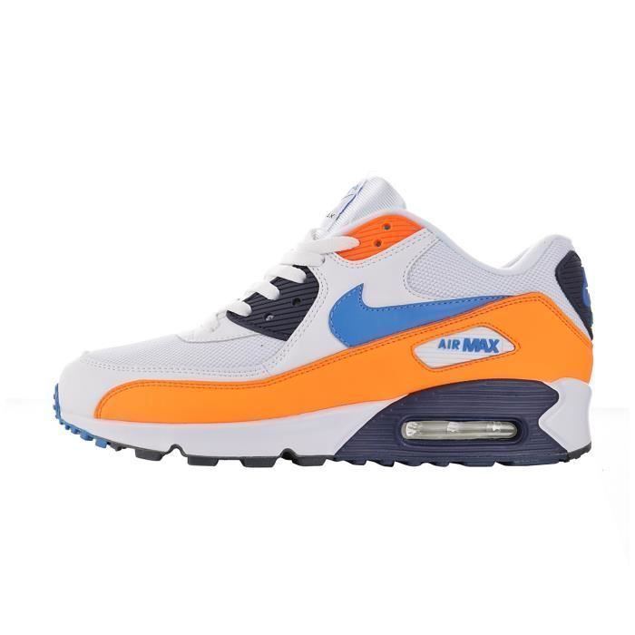 basket orange fluo femme