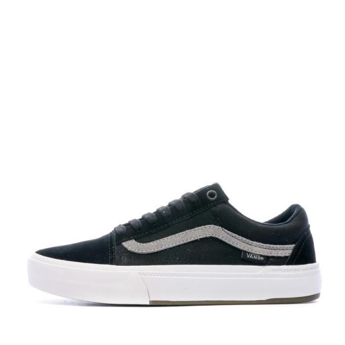 Baskets - VANS - BMX Old Skool - Noir/Gris - Cuir et textile - Lacets