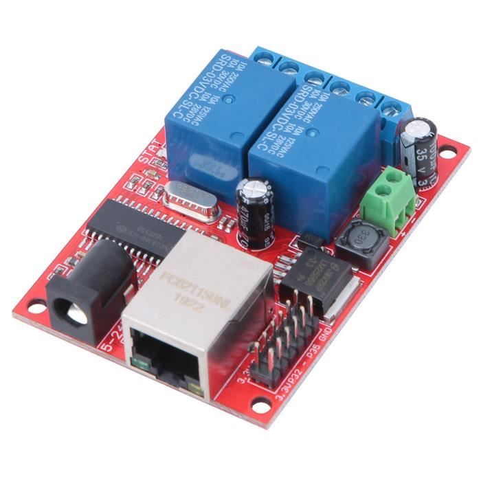 Controller Module LAN Ethernet 2 Manier Relais Board Vertraging Controller Module LAN Ethernet 2 Manier Relais Board Vertraging