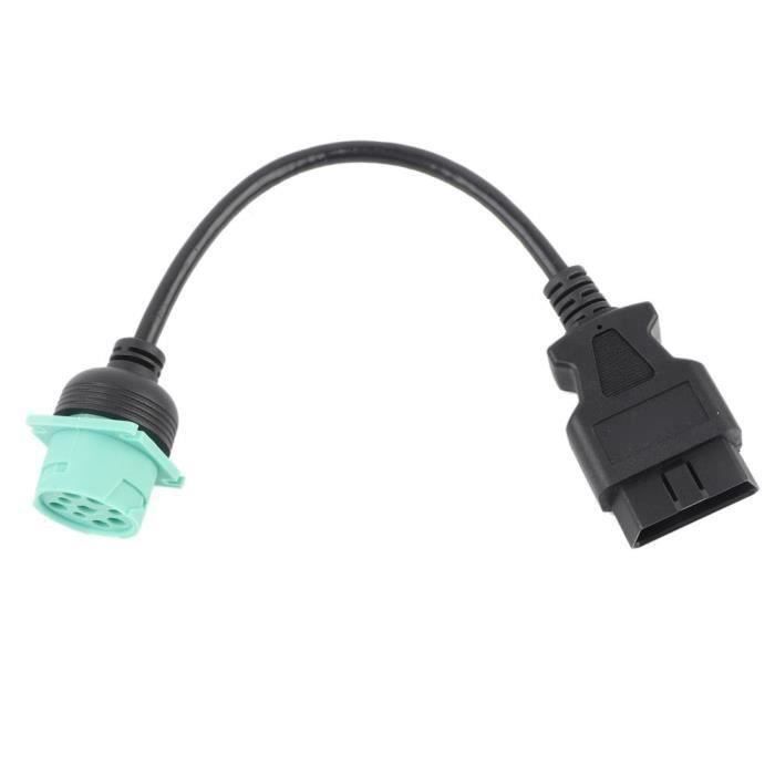Adaptateur Diagnostic 14 Broches | Pour Camion Caterpillar | Connexion Facile | ABS Résistant