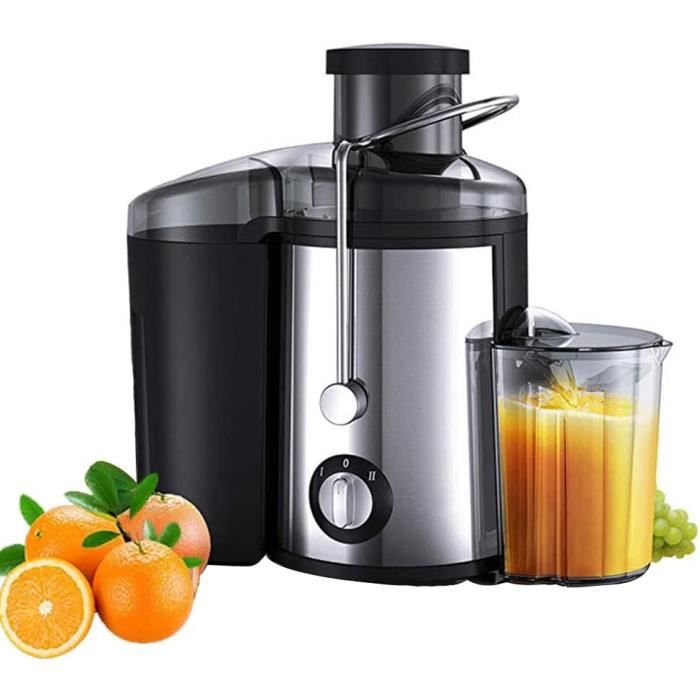 Presse-Agrumes Safecourt Kitchen 1200W - Centrifugeuse 3 Vitesses Avec Grande Ouverture Pour Jus Frais