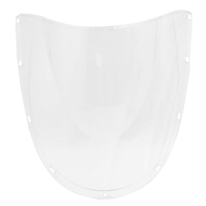 Pare-Brise Additionnel Moto Transparent Réglable – Déflecteur Vent ABS Haute Résistance – Compatible Multi-Marques (Ducati, Benelli…)