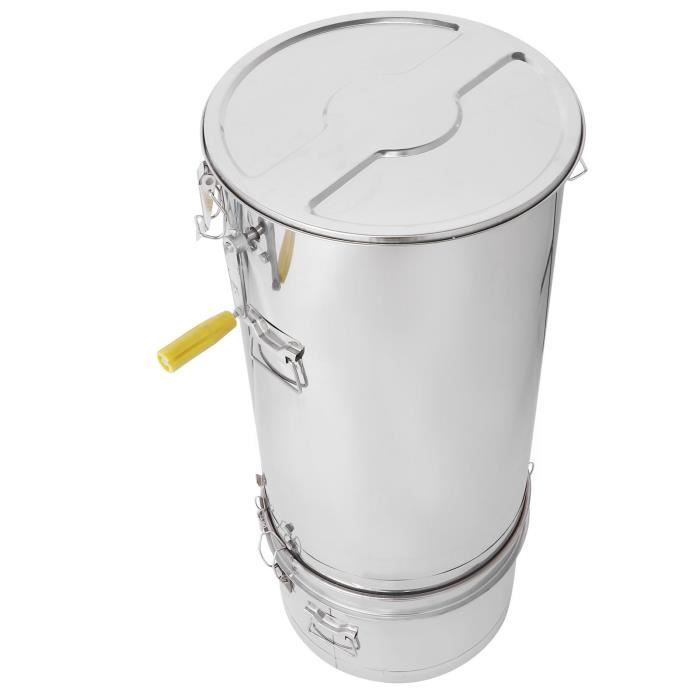 Extracteur De Miel Manuel 3xcadre 3 Rayons De Miel Apiculture Centrifugeuse