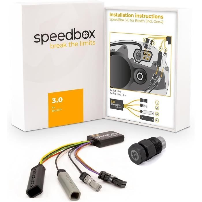 Puce de vélo électrique SpeedBox 3.0 édition 2020 pour moteurs Bosch