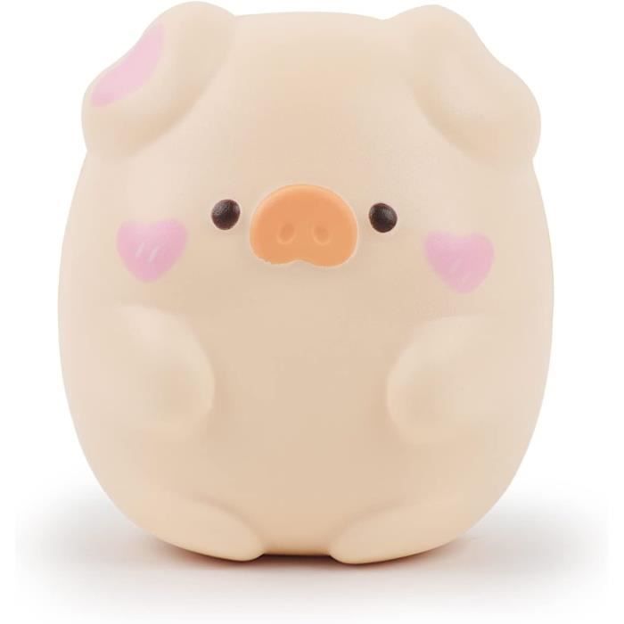 Jouet Squishy Cochon Timide Anboor 10,9 Cm – Anti-stress Lent, Mousse PU Parfumé, Sensoriel Pour Enfants Et Adultes