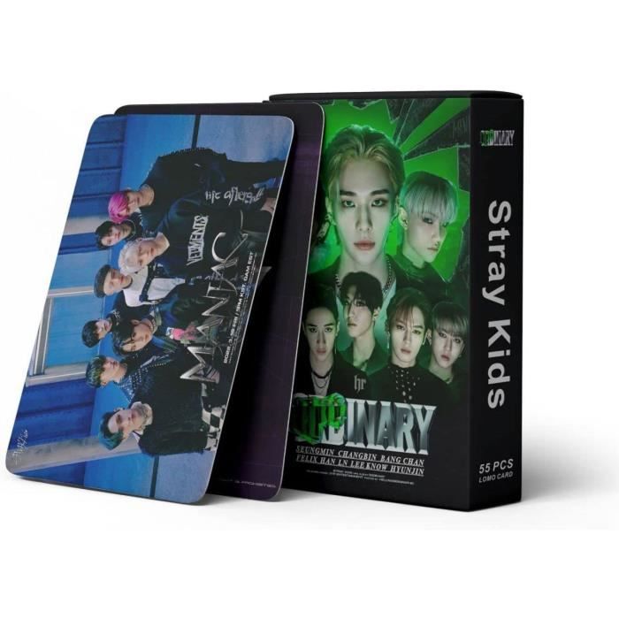55 Cartes Photos Lomo Stray Kids - Collection Fan Kpop, Membres Complets, Pour Décoration Ou Cadeau - 6