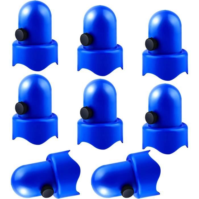 Lot De 4 Capuchons De Vis En Plastique Pour Toboggan, Compatibles Avec Plusieurs Modèles, Sécurité Enfants, Gris
