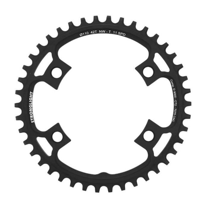 Plateau Chaining Stronglight TT 42T S10 / Campagnolo Shimano Mavic