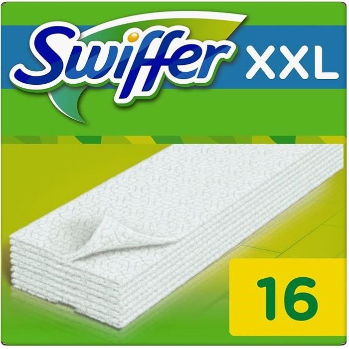 Swiffer - XXL - Lot de 16 chiffons à poussière pour balai Swiffer -  Cdiscount Au quotidien