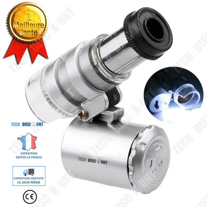 TD® Microscope numérique usb endoscope pas cher électronique hd digital binoculaire mini loupe portable LED ultraviolet lampe