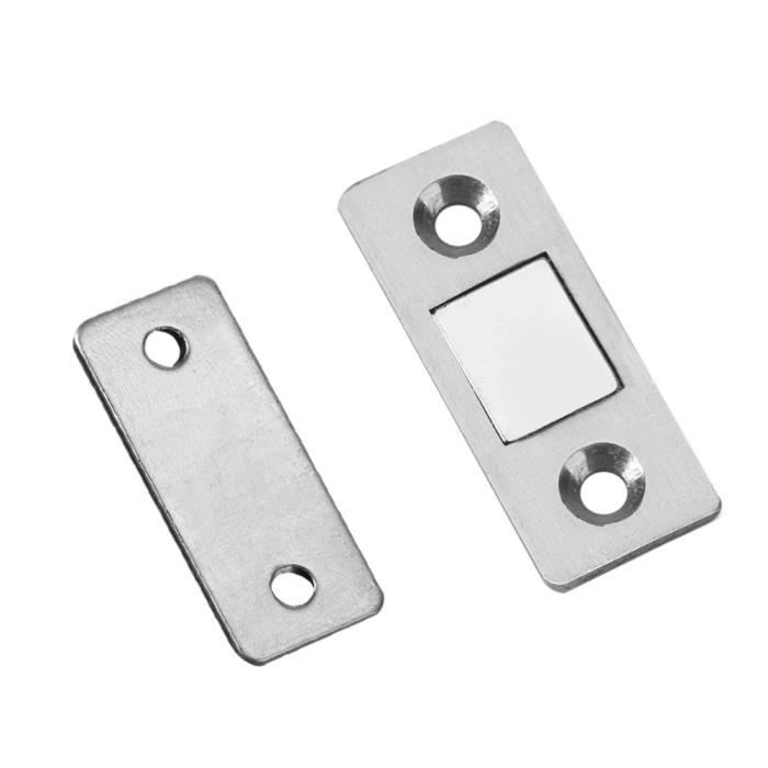 Loquet Magnetique Jiayi 8 Pièces Ultra Mince Aimant De Porte Placard Adhésif Loqueteau Aimant Fermeture Meuble Aimant Puissant - Bricolage