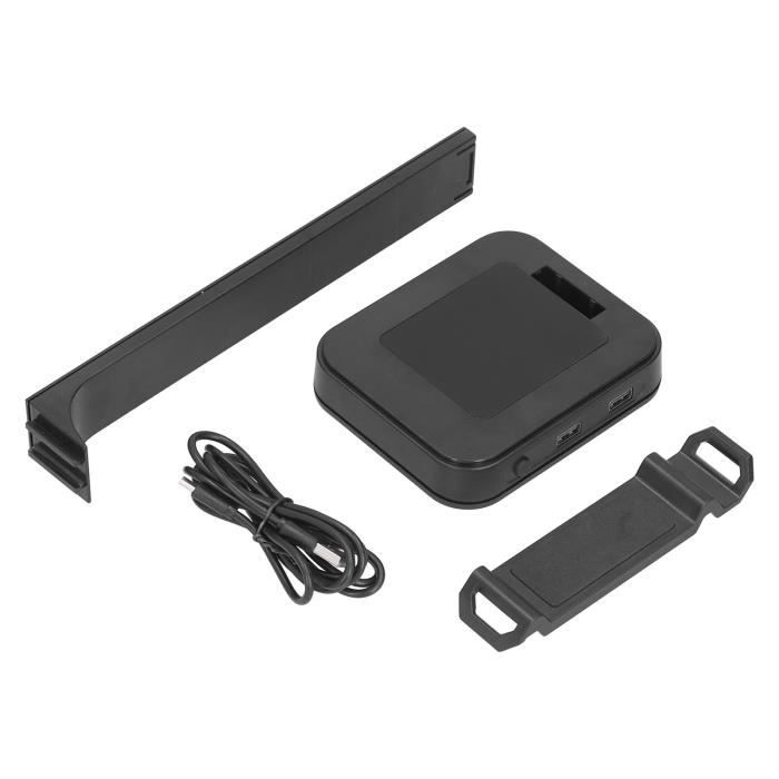 Gaming Speedlink EXCELLO NX Headset Stand - Support Casque Gamer PC RGB éclairage Avec Hub USB 2.0, LED RVB 9 Modes Illumination, 1 USB-C Et 2 USB-A Port, Support Casque De Jeu - 7