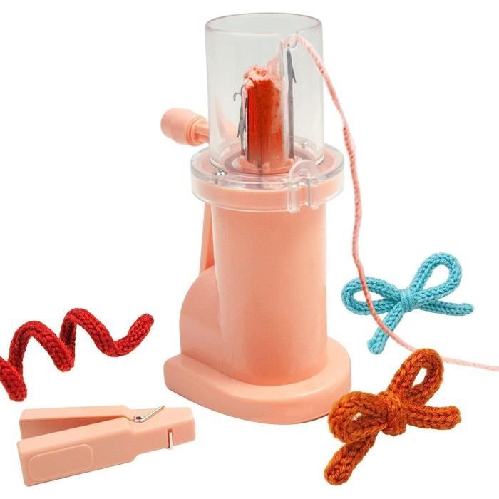 Mini Machine à Tricoter Manuelle Française Type B - Kit Complet Avec Accessoires