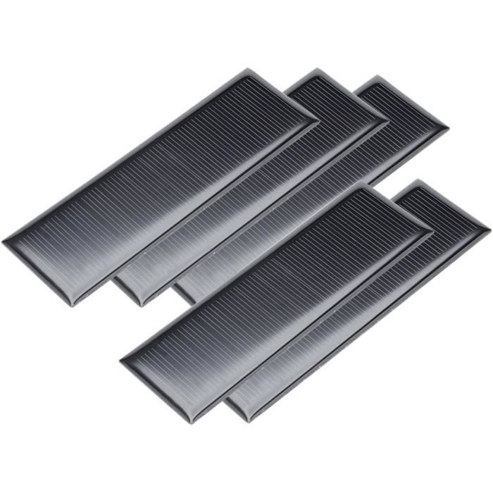 Lot De 2 Mini Panneaux Solaires 5V 50mA - Pour Projets DIY, Charge Jouets Ou Téléphone