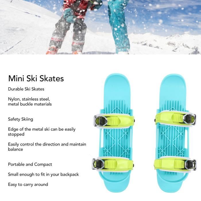 Connecteur De Pointes De Ski Pour Enfants - Aide à L'entraînement, Pour Débutants - Rouge, En PP Et Latex