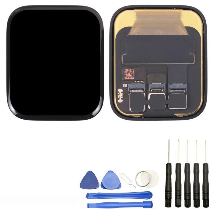 Ecran complet compatible avec Apple Watch Serie SE 2 2022 40 mm 1 57 vitre tactile + écran LCD + Kit outils - VISIODIRECT -