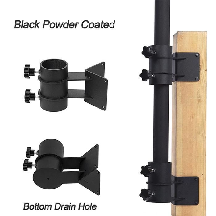 Support Parasol Extérieur Universel - Fixation Solide Pour Jardin
