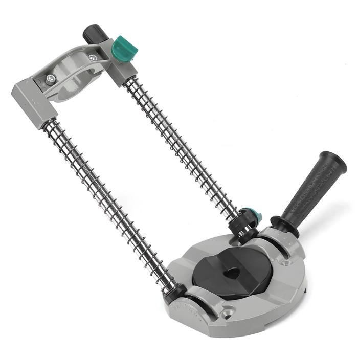 Support De Perçage à 90° – Guide Pour Perceuse, Mandrin 10-13 Mm – Avec Raccord Aspirateur – Idéal Bricolage & Pro - 4