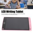 tablette d'écriture de 8 8.5 pouces tablette d'écriture LCD coloré dessin tablette Pad enfants informatique pack Rouge Vert Rose-1