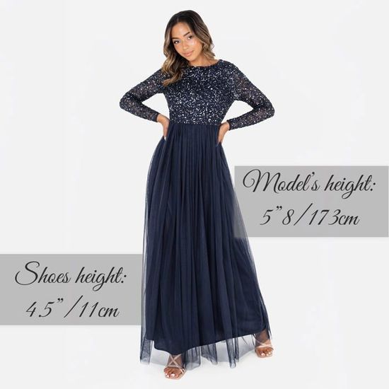 Robe maya bleu clearance