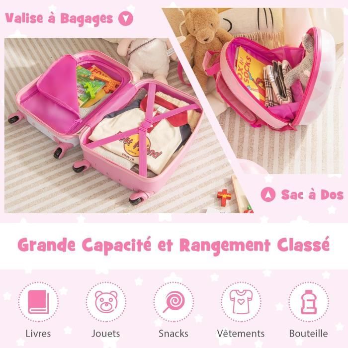 Caisse de rangement pliable en plastique rose Roodoudou - Le petit Souk
