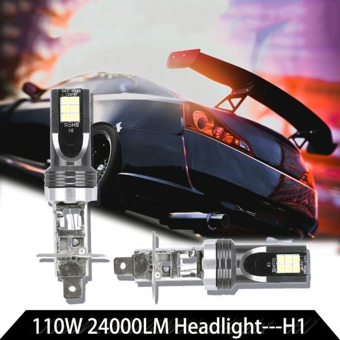 H1 12V 7.5W LED Ampoule Voiture H1 Phare Voiture 6000K~7000K LED 7.5W Bon  Matériel -TUN - Cdiscount Auto