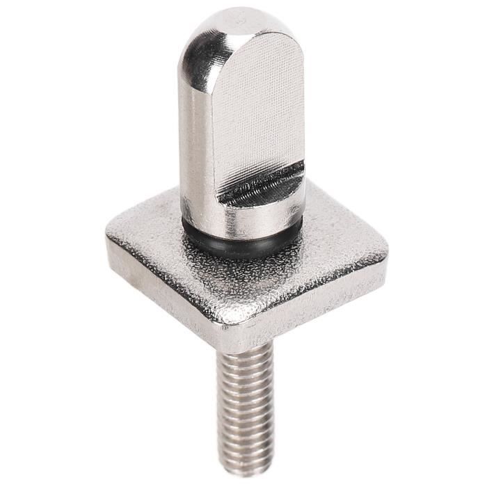Lot 6 Vis D’Aileron Inox 316 – Fixation Aileron Surf / SUP / Longboard Sans Outil – Vis Aileron Planche à Pagaie Avec Joint Torique