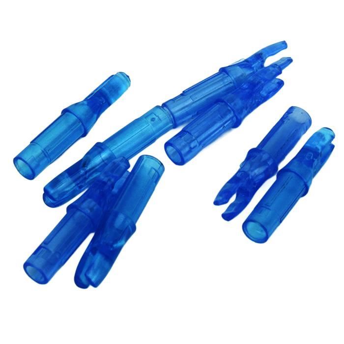 50 Encoches De Flèche SHARROW – Plastique G Pin Nock, Compatibles Broche Alu 3,2 Mm, 2,8 Mm De Rainure, Multi-couleurs