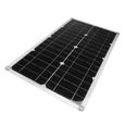 GOTOTOP Batterie de panneau solaire Contrôleur de chargeur de batterie de voiture de kit de panneau d'alimentation solaire-2
