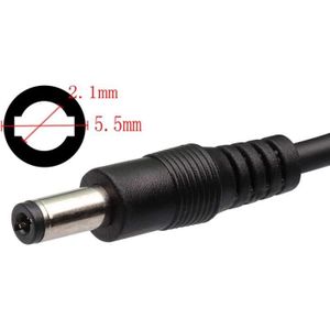 12 V Alimenté Dc Connecteur D'alimentation Dc5521 5 V Usb Mâle À 2.5mm Jack Intensifier DC DC Câble Convertisseur