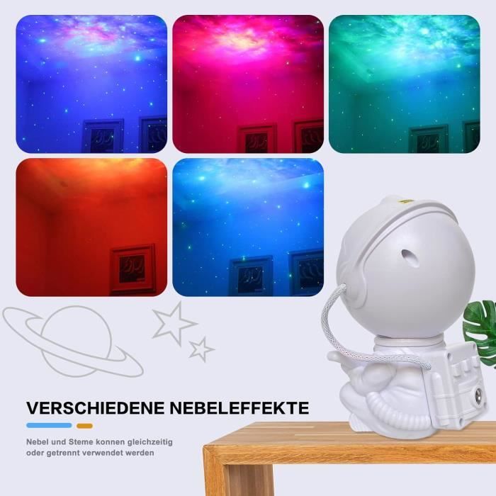 Astronaute Projecteur Galaxy,Lampe Etoile Projecteur Galaxie LED