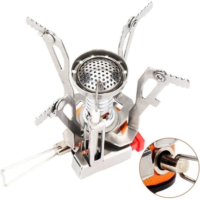 Réchaud à gaz de Camping Portable, Mini brûleur de... - Grandado Réchaud à gaz de Camping Portable, Mini brûleur de... - Grandado