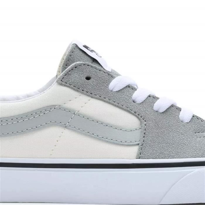 vans femme gris