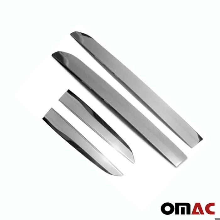 Lot De 4 Baguettes De Calandre Chromées Pour VW Crafter II (à Partir De 2017) – Acier Inox 304