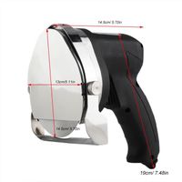 Couteau à Kebab électrique 80 W - Lame Réglable 1-8 Mm, 3000 Tr/min, Portable, Pour Agneau, Poulet, Viande