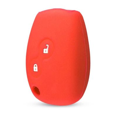 Coque De Clé De Voiture 2 Boutons Pour Renault Clio 3, Twingo, Dacia - Noir - 70x40x30 Mm