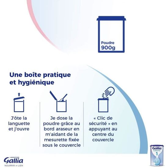 Laboratoire Gallia Calisma 1 Lait En Poudre Pour Bebe De 0 A 6 Mois 900g Boitex3 Achat Vente Lait 1er Age Laboratoire Gallia Calisma 1 Lait En Poudre Pour Bebe