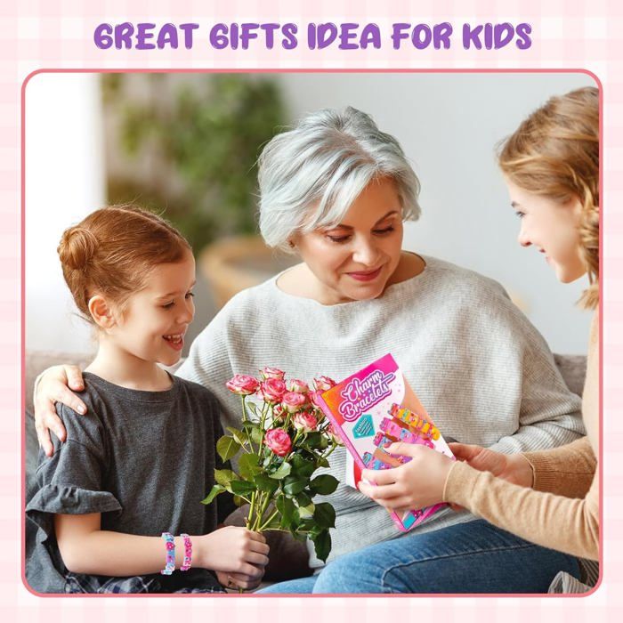 Diamond Painting Miroir Mandala Enfant - Kit Créatif 5D Cadeau Fille 5-12 Ans Activité Manuelle