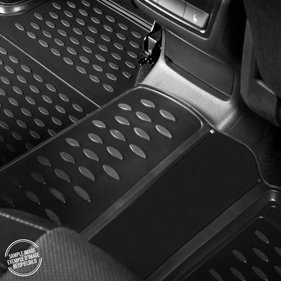 Tapis Caoutchouc 3D Pour Audi Q3 (2018→) – Set Complet Sol Et Coffre – Sur Mesure, Robuste, Antidérapant