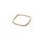 Bague Fine Carree Or Jaune Plaque Or Jaune 14k 3 Microns Achat