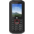 CROSSCALL Téléphone mobile Spider X5 - 3G - Micro SDHC slot - GSM - 240 x 320 pixels - TFT - RAM 64 Mo - 2 MP - Noir et rouge-0