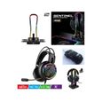 Support Casque USB RGB Gamer + Casque Gamer Pro H7 Xbox One - Series X | S - Switch PC / PS5-0