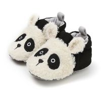 Chaussures Premiers Pas d'hiver pour bébé garçon ou Fille-Blanc Panda