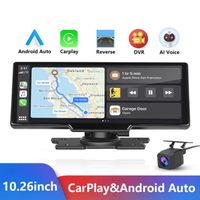 Autoradio GPS 10.26" Bluetooth WiFi Carplay Android Auto DVR Voix Intelligente avec Caméras avant et arrière