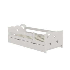 Vitalispa Lit cabane Adis, Gris, 80x160 cm | Leroy Merlin