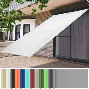 VOILE D'OMBRAGE Voile D'Ombrage Imperméable Rectangulaire 2 X 2 M Imperméable Voiles D'Ombrage Filet D'Ombrage Anti Rayons Uv Pour Jardin Ca[t16837]