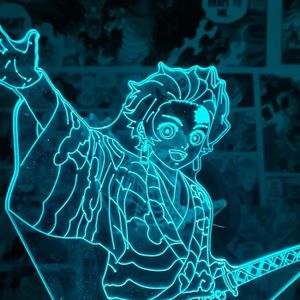 Autocollant mural 3D Stitch Anime pour chambre d'enfant, chambre d