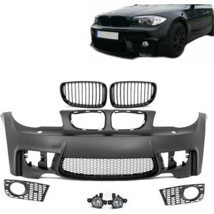 BizTech /® Inserts de calandre compatibles avec BMW S/érie 1 E87 2003-2011 12 Grilles M Power M Sport Tech Capot Capot Rein Garniture Boucle Clip en Rayures Couverture D/écor 3 Couleurs